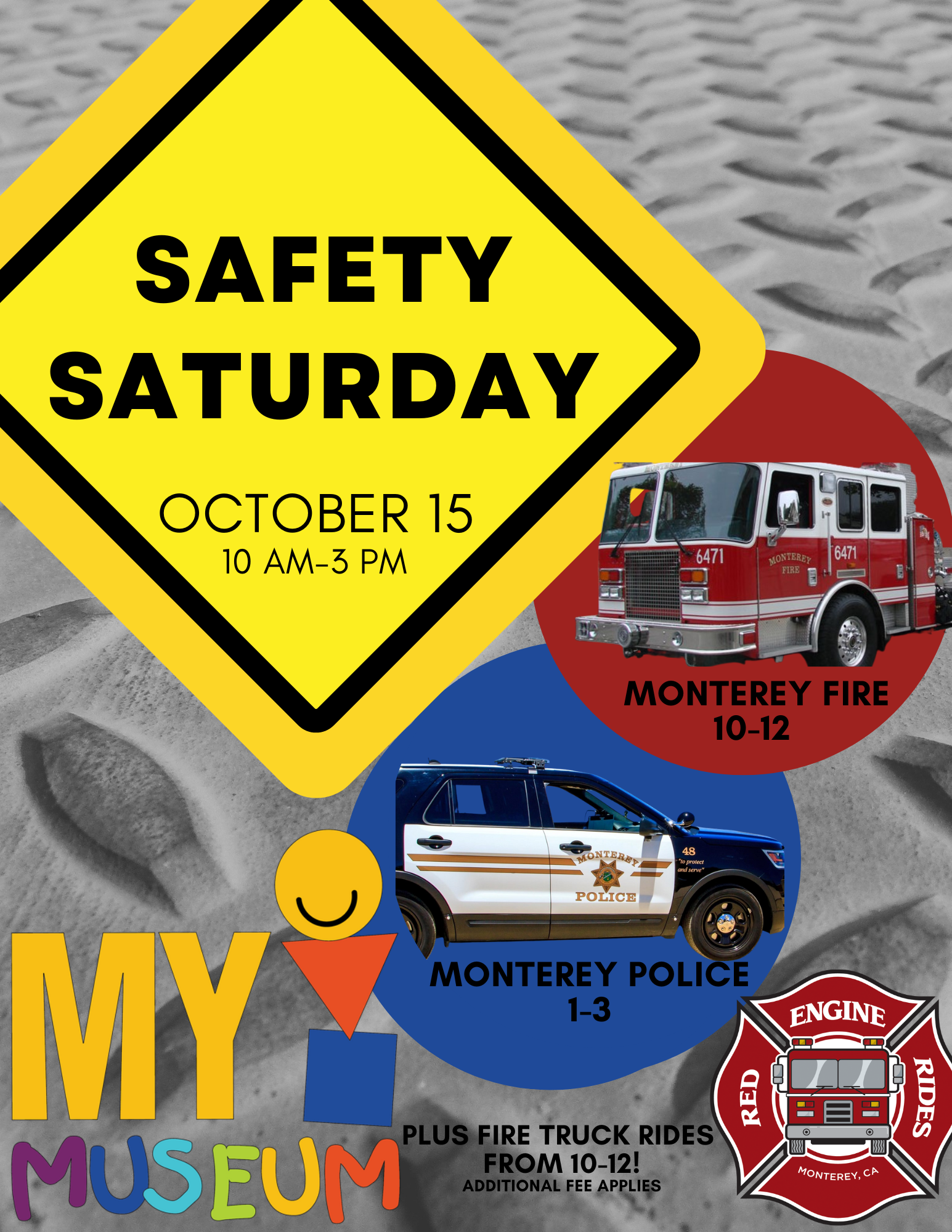 Event Details Date: October 15, 2022 10:00 am – 3:00 pm MY Museum will host Monterey firefighters and police officers for safety demonstrations, crafts and emergency vehicles. Fire Prevention Week […]