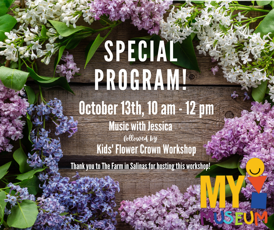 Event Details Date: October 13, 2022 10:00 am – 12:00 pm Join us on Thursday, October 13th, for Music with Jessica from 10:15-10:45 am followed by a special Kids’ Flower […]